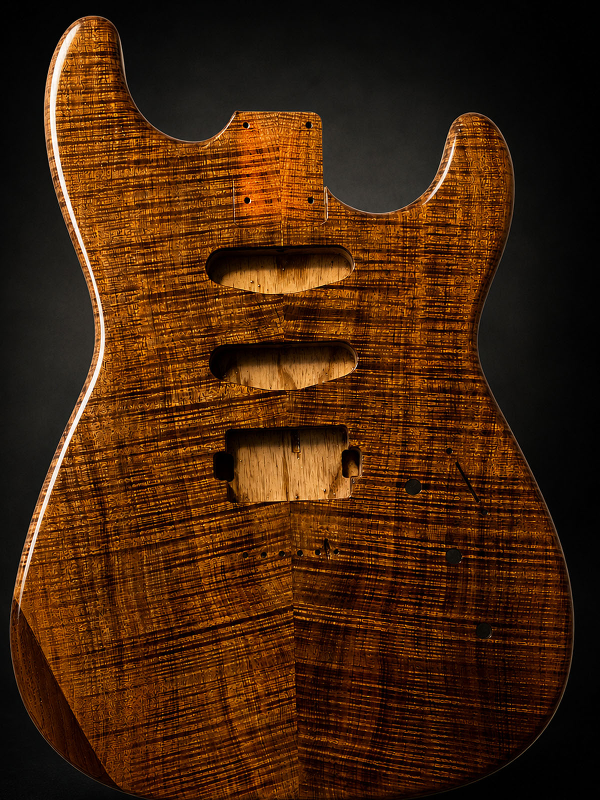 Tribute guitar build one